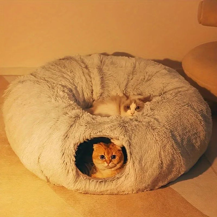 The Perfect Cozy Retreat: Cats Bed Christmas Beds Plush