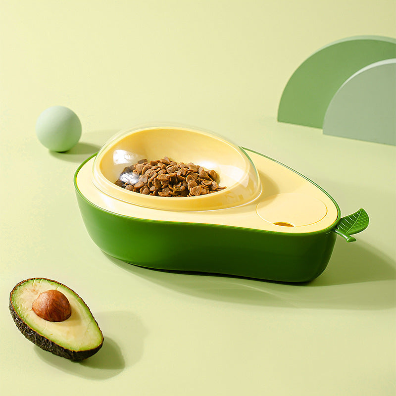 Avocado Pet Dog Cat Automatic Feeder Bowl
