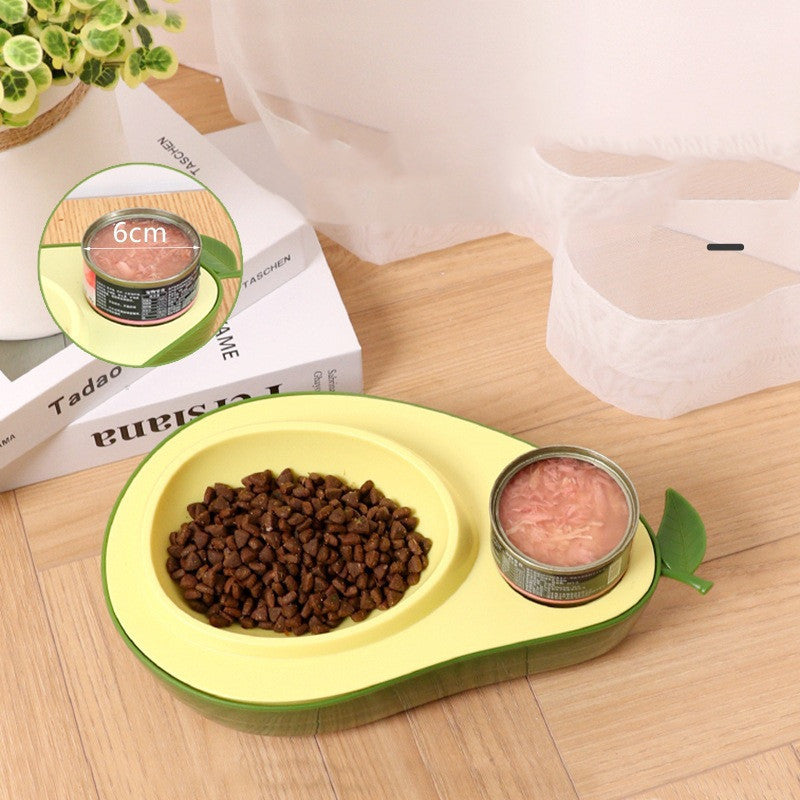Avocado Pet Dog Cat Automatic Feeder Bowl